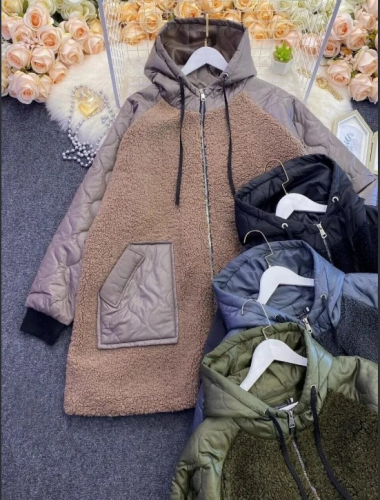 Демисезонная куртка "Барашек",  (Киргизия, разные фабрики) — размеры 72-74