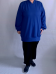 Джемпер синий/василек (Smart-Woman, Россия) — размеры 56-58, 64-66, 68-70, 72-74, 76-78, 80-82