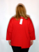 Туника 9211-7 (красный) (Китай, Yalina) — размеры 8 xl