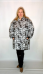 Плащ Графика штрихи Плащ Графика штрихи (Smart-Woman, Россия) — размеры 3XL, 5 XL