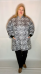 Плащ Графика цветы (Smart-Woman, Россия) — размеры 3XL, 5 XL